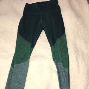 Green leggings